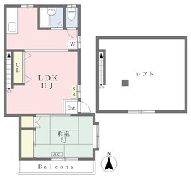 鶴見駅 バス13分  宝泉寺前下車：停歩3分 2階の物件間取画像